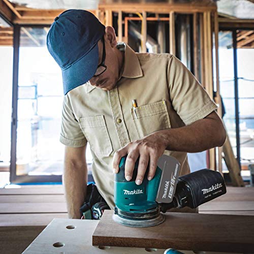 Makita XOB01Z 18V LXT® Lithium-Ion Cordless 5" Random Orbit Sander, Tool Only