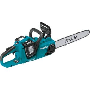 Makita XCU04PT1 36V (18V X2) LXT® Brushless 16" Chain Saw Kit with 4 Batteries (5.0Ah)