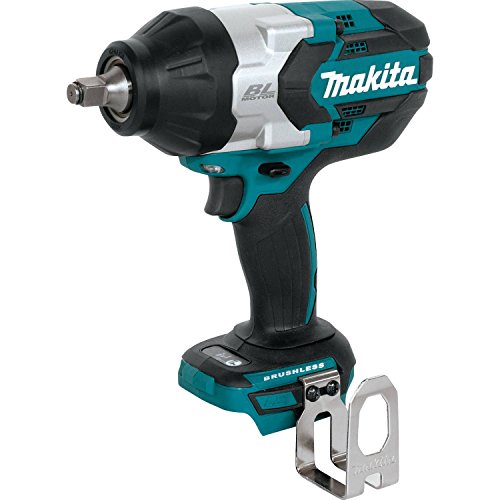 Makita XWT08Z 18V LXT® Lithium-Ion Brushless Cordless High-Torque 1/2" Sq. Drive Impact Wrench, Tool Only