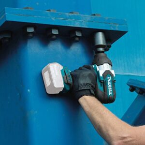 Makita XWT08Z 18V LXT® Lithium-Ion Brushless Cordless High-Torque 1/2" Sq. Drive Impact Wrench, Tool Only