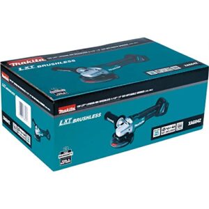 Makita XAG04Z 18V LXT® Lithium-Ion Brushless Cordless 4-1/2” / 5" Cut-Off/Angle Grinder, Tool Only