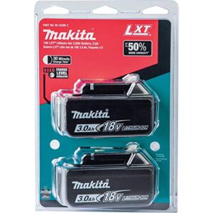 Makita BL1830B-2 18V LXT Lithium-Ion 3.0Ah Battery