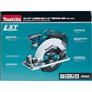 Makita XSS02Z 18V LXT Lithium-Ion Cordless 6-1/2" Circular Saw, Tool Only