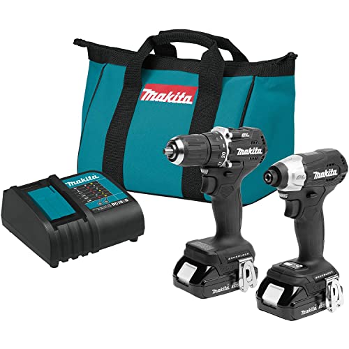 Makita CX203SYB 18V LXT® Lithium-Ion Sub-Compact Brushless Cordless 2-Pc. Combo Kit (1.5Ah)