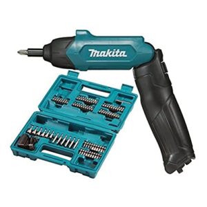 makita df001dw 3.6v lithium-ion 1/4″ hex screwdriver kit, teal, 3.6v