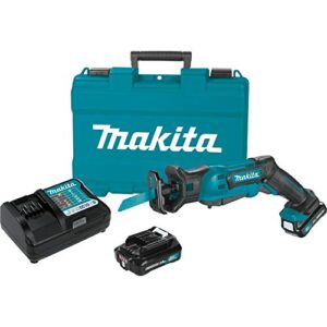 makita rj03r1 12v max cxt lithium-ion cordless recipro saw kit