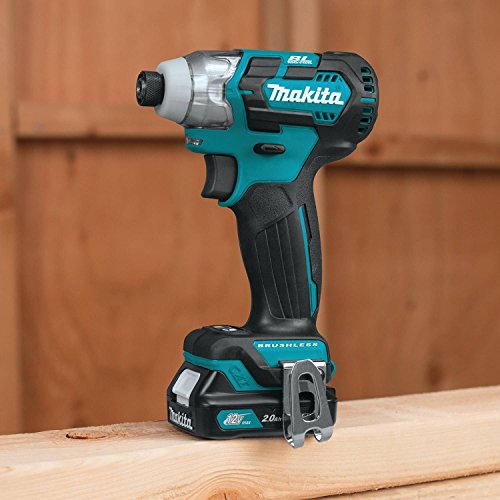 Makita DT04R1 12V Max CXT Lithium-Ion Brushless Cordless Impact Driver Kit (2.0Ah),