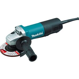 makita 9557pb 4-1/2″ paddle switch angle grinder, with ac/dc switch