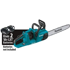 Makita XCU04Z 18V X2 (36V) LXT Lithium-Ion Brushless Cordless 16" Chain Saw, Tool Only (Renewed)