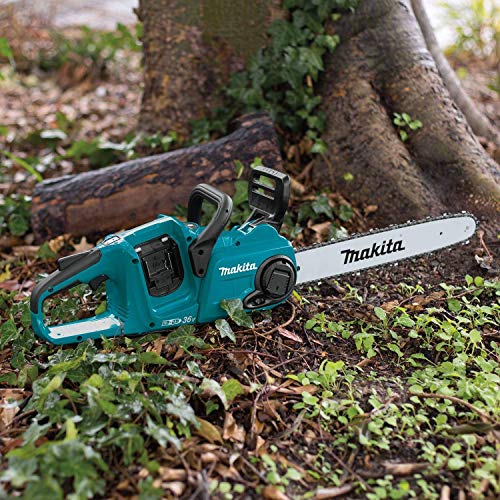 Makita XCU04Z 18V X2 (36V) LXT Lithium-Ion Brushless Cordless 16" Chain Saw, Tool Only (Renewed)