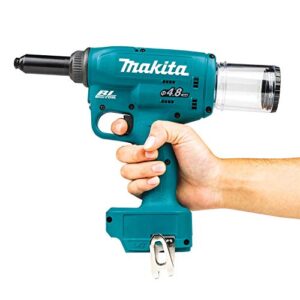 Makita XVR01Z 18V LXT® Lithium-Ion Brushless Cordless Rivet Tool, Tool Only