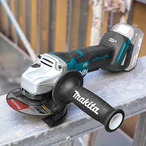 Makita XAG11Z 18V LXT® Lithium-Ion Brushless Cordless 4-1/2” / 5" Paddle Switch Cut-Off/Angle Grinder, with Electric Brake, Tool Only