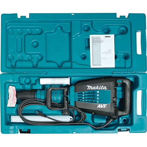 Makita HM1214C 27 lb. AVT® Demolition Hammer, accepts SDS-MAX bits , Teal