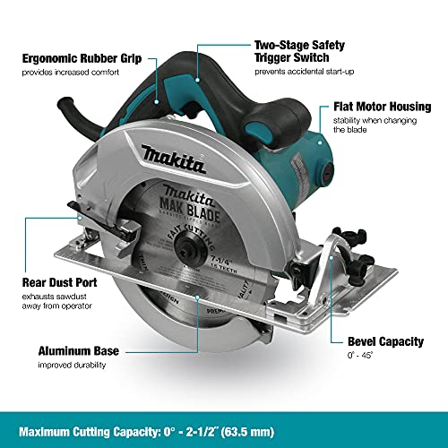 Makita HS7600 Circular Saw, 7-1/4"