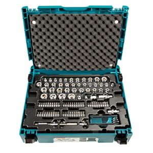 makita e-08713 120 piece maintenance set supplied in a makpac case