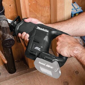 Makita XRJ07ZB 18V LXT Lithium-Ion Sub-Compact Brushless Cordless Recipro Saw, Tool Only