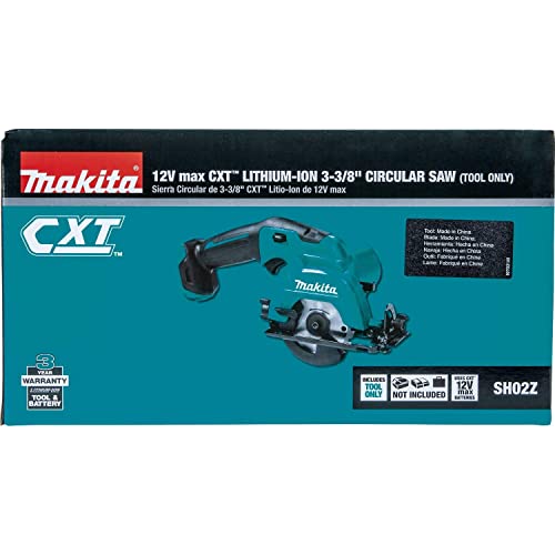 Makita SH02Z-R 12V MAX CXT Brushless Lithium-Ion 3-3/8 in. Cordless Circular Saw (Tool Only) (Renewed)