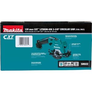 Makita SH02Z-R 12V MAX CXT Brushless Lithium-Ion 3-3/8 in. Cordless Circular Saw (Tool Only) (Renewed)