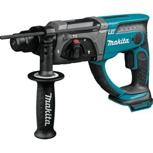 makita xrh03z 18v lxt lithium-ion cordless 7/8-inch rotary hammer, accepts sds‑plus bits, tool only