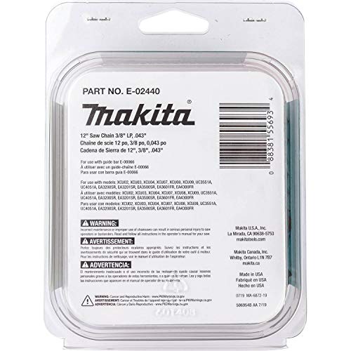 Makita E-02440 12" Saw Chain 3/8" LP.043"