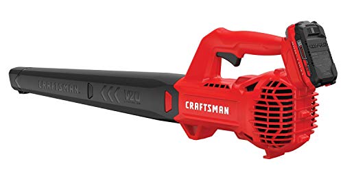 CRAFTSMAN 20V MAX Cordless Leaf Blower Kit with Battery & Charger Included (CMCBL710D1)
