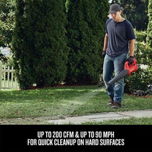 CRAFTSMAN 20V MAX Cordless Leaf Blower Kit with Battery & Charger Included (CMCBL710D1)