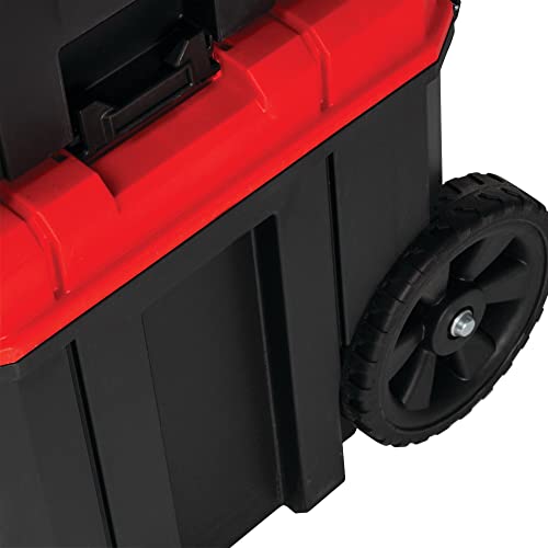 CRAFTSMAN VERSASTACK 29-in. RollingTool Box with Wheels, Red, Plastic, Lockable (CMST17835)