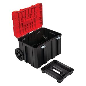 CRAFTSMAN VERSASTACK 29-in. RollingTool Box with Wheels, Red, Plastic, Lockable (CMST17835)