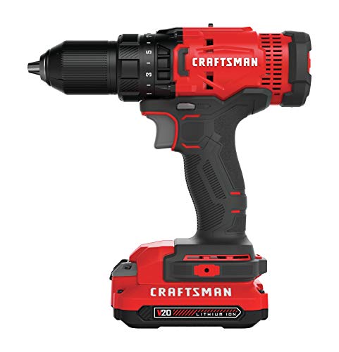 CRAFTSMAN V20* Cordless Drill/Driver Kit (CMCD700C1)