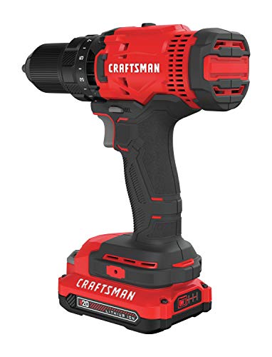 CRAFTSMAN V20* Cordless Drill/Driver Kit (CMCD700C1)