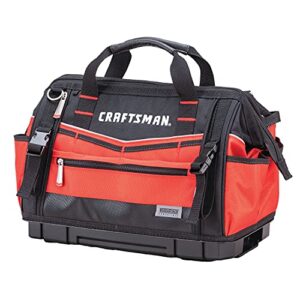craftsman versastack zippered tool bag, 31 pocket organizer, heavy duty tool tote (cmst17622)