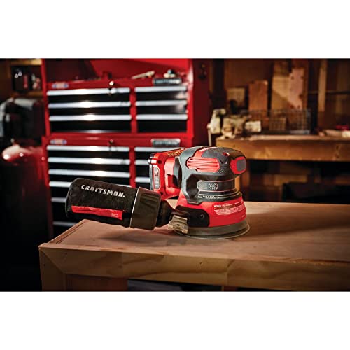 CRAFTSMAN V20* Random Orbit Sander, Tool Only (CMCW220B)