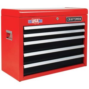 CRAFTSMAN 2000 Series 26-in W x 19.75-in H 5-Drawer Steel Tool Chest (Red)