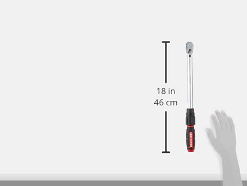 CRAFTSMAN Torque Wrench, SAE, 3/8-Inch Drive (CMMT99433)