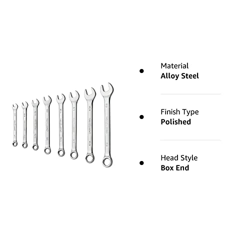 Craftsman 8-Piece Standard 12 Point Combination Wrench Set