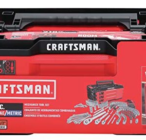 CRAFTSMAN Mechanics Tools Kit with 3 Drawer Box, 216-Piece (CMMT99206)