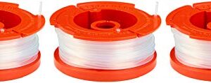 CRAFTSMAN String Trimmer Line, 0.065- Inch, 3-Pack Spools, 30 Foot (CMZST0653), Red