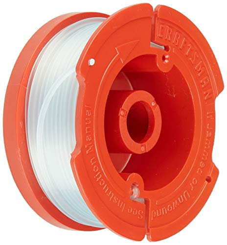 CRAFTSMAN String Trimmer Line, 0.065- Inch, 3-Pack Spools, 30 Foot (CMZST0653), Red