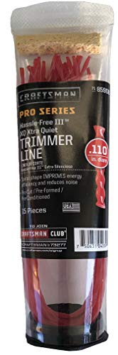 .11" Trimmer Line: (15) Craftsman 85908 + (3) EMV's Pre-Cut Spiral