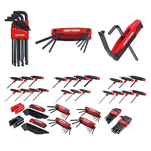 Craftsman 100PC Hex Key Master Set (CMHT26300)