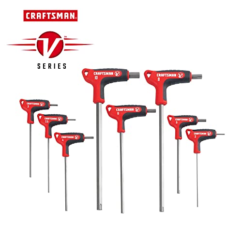 Craftsman V-SERIES Hex Key Allen Set, MM, 8 Piece (CMHT26161V)