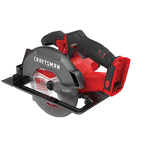 CRAFTSMAN V20* 6-1/2-Inch Cordless Circular Saw, Tool Only (CMCS500B)