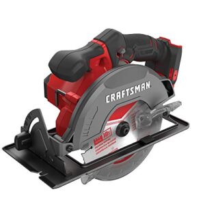 CRAFTSMAN V20* 6-1/2-Inch Cordless Circular Saw, Tool Only (CMCS500B)