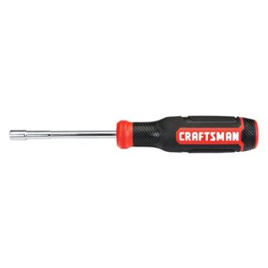 craftsman screwdriver nut driver, sae/mm, 1/4 in. x 3 in. (cmht65082)