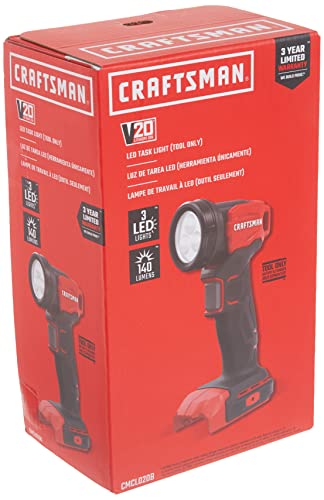 CRAFTSMAN V20* LED Work Light (Tool Only) (CMCL020B)