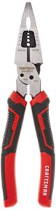 craftsman long nose pliers, 8-inch multi function (cmht81715)