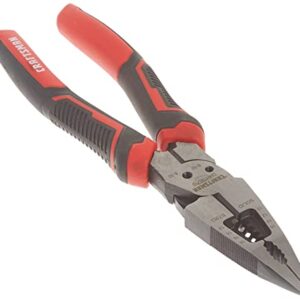 CRAFTSMAN Long Nose Pliers, 8-Inch Multi Function (CMHT81715)