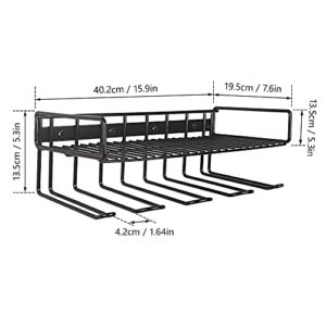 Butizone Power Tool Organizer, Wall Mounted Drill Storage Rack for Handheld & Power Tools, Heavy Duty Compact Steel Power Tool Holder, Perfect for Garage, Home, Workshop, Shed