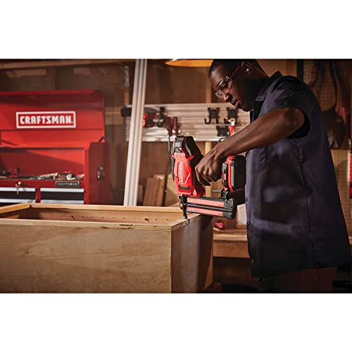 CRAFTSMAN V20 Cordless Brad Nailer Kit, 18GA (CMCN618C1)