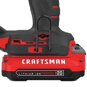 CRAFTSMAN V20 Cordless Brad Nailer Kit, 18GA (CMCN618C1)